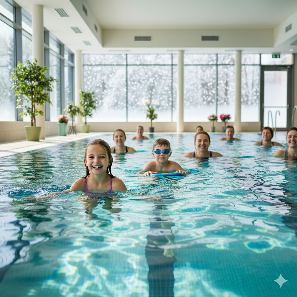 شنا در زمستان برای بانوان مفیدتر است