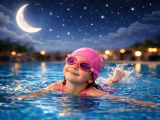 چطور شنا به خواب بهتر دختران کمک می‌کند؟